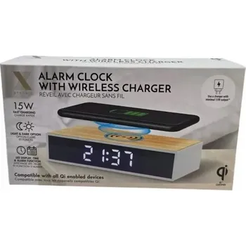 Budík BUDÍK S INDUKČNÍ NABÍJEČKOU XTRONIC