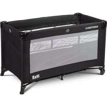 Dětská postýlka Caretero Esti - cestovní postýlka se spouštěcí bočnicí