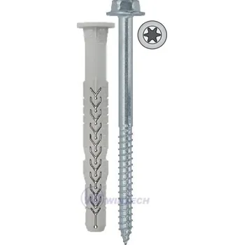 Vrut Friulsider X3+vrut 6HR Nyl/Pz 10x120 T40 Balení: 50 ks NDBEL10120CFO0