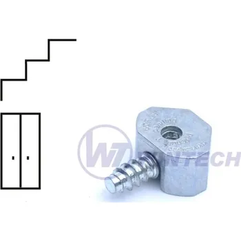 Excentry pro spoje korpusu a polic 6x30, 1 ks MPODA06030B