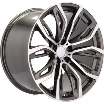 Auto-moto RACING LINE Alu Kola Racing Line A5040 11.5X21 5X120 ET38 Mg - Polished + Graphite 74.1