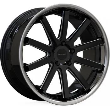 Alu kolo CORSPEED Alu Kola Corspeed Deville Inox 10x20 5x112 ET47 Mattblack Puresport Inox Gefräst 73.1