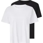 esmara® Dámské triko, 2 kusy (černá/bílá, M(40/42))