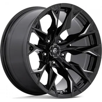 Alu kolo FUEL Alu kola Fuel 1PC D803 FLAME 12x22 5x139.7 ET-44 Gloss Black Milled 78.1