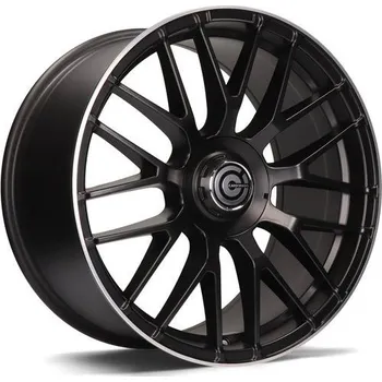 Disk Carbonado Alu Kola Carbonado DARK 8x18 5x112 ET35 Deep Matt Black Lip Polished 66.6