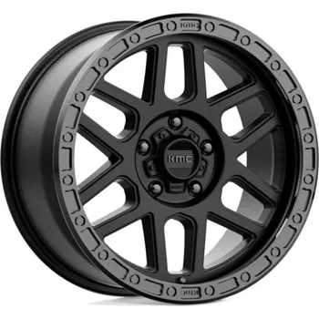 Alu kolo KMC Alu Kola Kmc Km544 Mesa 9x17 5x127 ET-12 Satin Black W/ Gloss Black Lip 71.5