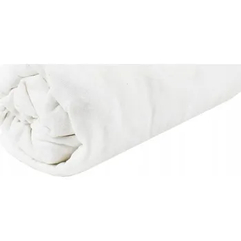 Prostěradlo PROSTĚRADLO JERSEY 160x200cm BÍLÉ ROLKA