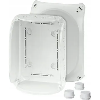 Elektroinstalační krabice Elektroinstalační krabice nástěnná Hensel 210 x 210 x 92 mm