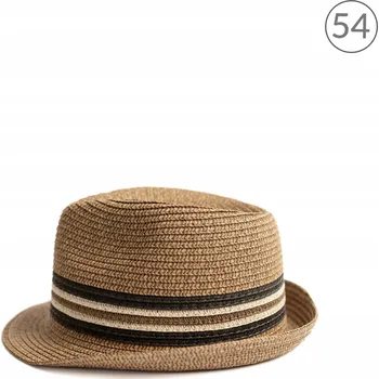 Klobouk Klobouk Corella - tmavě béžový | slámový dětský klobouk cz24116