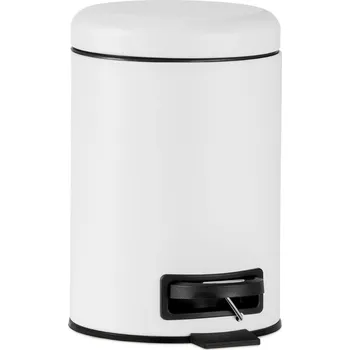 Odpadkový koš Koupelnový koš White 3L