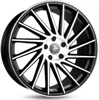 Alu kolo KESKIN Alu Kola Keskin Kt17 9.5X21 5X120 ET38 Matt Black Front Polish 74.1