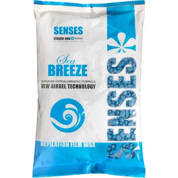 simple use Depilační vosk zrnka SENSES Sea Breeze - 800g