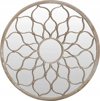 Zrcadlo Zrcadlo zahradní kulaté 40 cm pískové, železo a sklo