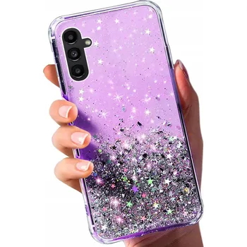 Pouzdro na mobilní telefon Zadní Kryt RCBR pro Samsung Galaxy A34 5G BROKAT CASE fialový