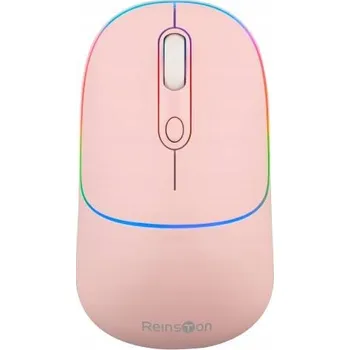 Myš Bezdrátová myš Reinston KAMY47085 RGB 1600 dpi Růžová Kancelářská