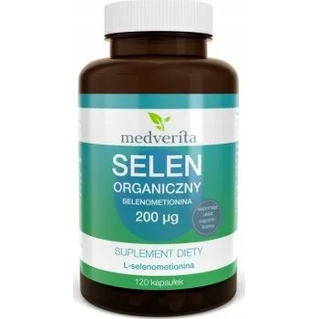 Medverita Organický Selen L-Selenomethionin 200 μg 120 kapslí.