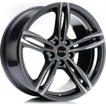 Alu kolo AVUS Alu Kola Avus Ac-Mb3 7.5x17 5x120 ET32 Anthracite Polished 72.6