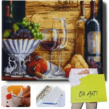 MALOVÁNÍ PODLE ČÍSEL Obrázky k Malování podle čísel Mrtvé zátiší Oh Art