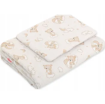 Povlečení Sada povlečení pro miminka s výplní 2-dílná 75x100cm NEWBORN - Rainb