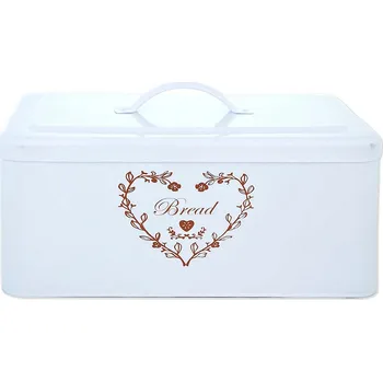 chlebník Chlebník jednodílný MPLCo béžový, bílý kov