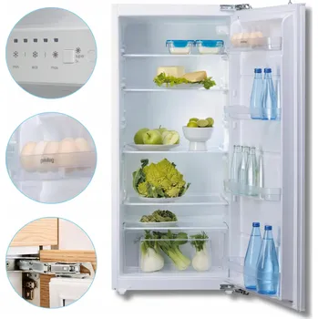 Chlazení Vestavná lednice Privileg PRC 12VF2E 193 l, výška pro vestavbu 122 cm, LED osvětlení