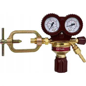 Ventil Redukční ventil pro acetylen s uzavíracím ventilem Sherman Maxi