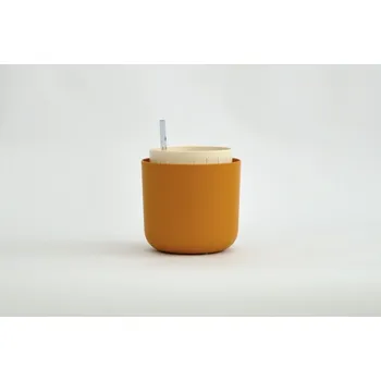 Květináč Plastia Samozavlažovací květináč Tolita Air ø 16 - medová/slonová kost