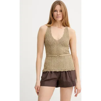 Top Twinset 251TT3195 zlatá 10Y, vel. XL