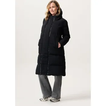 Těhotenská móda Zimní těhotenský a nosící kabát Teavu 3v1 – černý Velikost: M