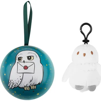 Vánoční dekorace Cinereplicas Baňka s dárkem - přívěsek Hedvika, Harry Potter