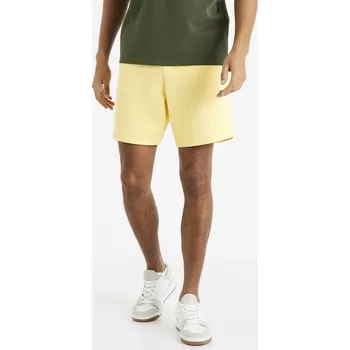 Celio Teplákové kraťasy Toshort 1124140 Žlutá S