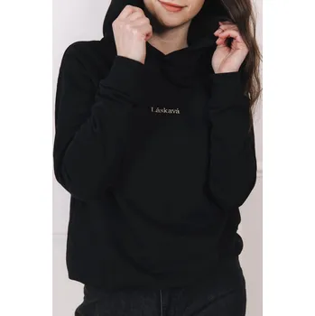 Dámská mikina Mikina Iff Black Láskavá, M