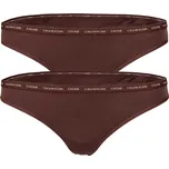 Dámské kalhotky Calvin Klein 000QD3788E W5L UMBER Velikost: XL