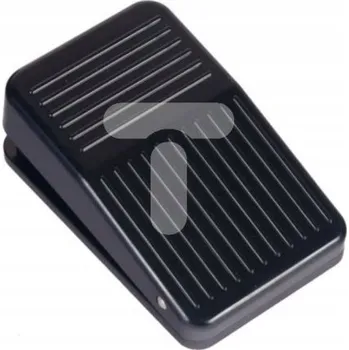 vypínač Nožní spínač 105X78 z plastu černý (1NO/1NC)