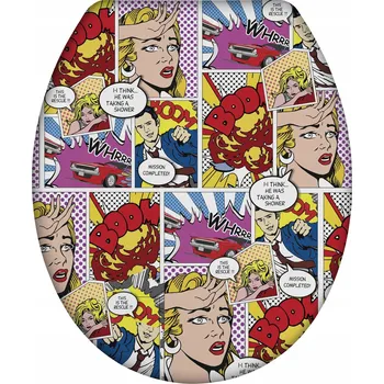 WC sedátko Sedátko na WC Wenko Vícebarevné WC sedátko z duroplastu