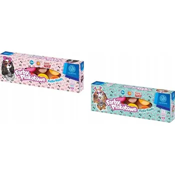 Vodová barva Plakátové barvy Astra Pejsci - 12 barev - 20 ml