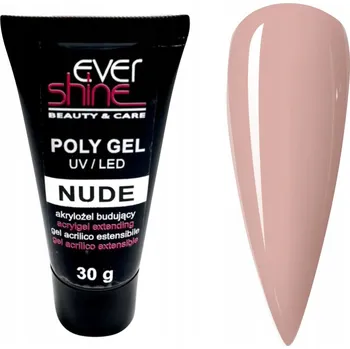 Lak na nehty Evershine nude 30 ml jednofázový gel