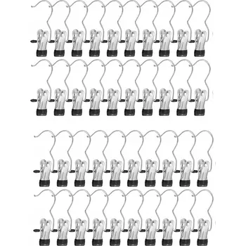 Věšák VĚŠÁKY NA OBLEČENÍ S KLIPY HÁČKY PRO ZAVĚŠENÍ PONOŽEK RUČNÍKŮ