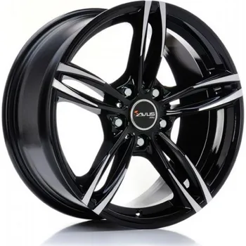 Disk AVUS Alu Kola Avus Ac-Mb3 9.5x20 5x120 ET45 Black Polished 72.6