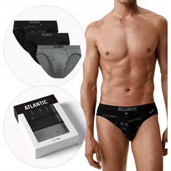 Slipy 3-BALENÍ pánské slipy slipy sportovní Atlantic L