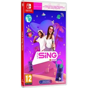 Hra pro Nintendo Switch Lets Sing 2025 Nintendo Krabičkový přepínač