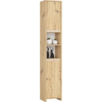 Koupelnový nábytek Koupelnová skříňka UNI 180 cm dub artisan/bílá
