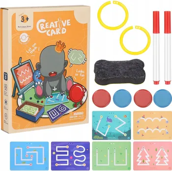 Příslušenství pro čtečku elektronické knihy Karty pro výuku psaní – Kreslení podle čáry