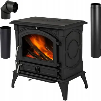 Krbová kamna JAKS Kamna na dřevo litinová 17 kW Westa