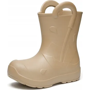 Dívčí holínky Holínky z pěny LADEHEID x Camminare lehké Hnědá 32-33