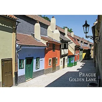 Dekorativní magnet Magnet Golden Lane by day