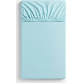 Prostěradlo Prostěradlo bavlněné s gumou do postýlky 120x60 cm - mátové