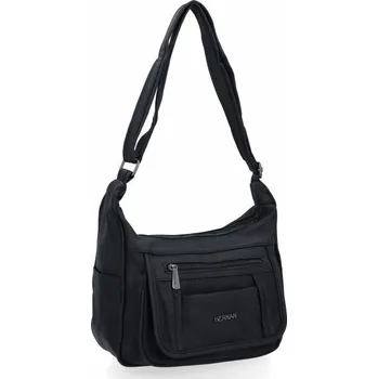 Kabelka Dámská kabelka listonoška Hernan černá 8969