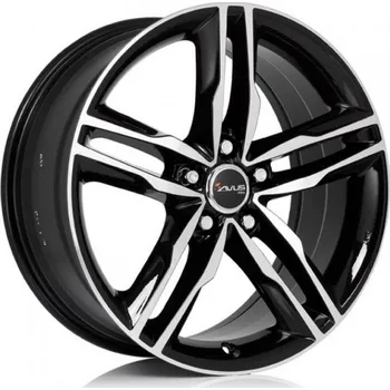 Auto-moto AVUS Alu Kola Avus Af6 8.5x19 5x112 ET35 Black Polished 66.6