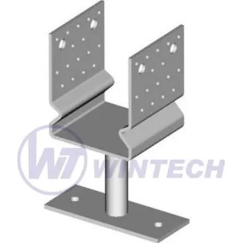 Tesařské kování Patka kotevní 14-06/120x100, 1 ks TFBAA12100B4